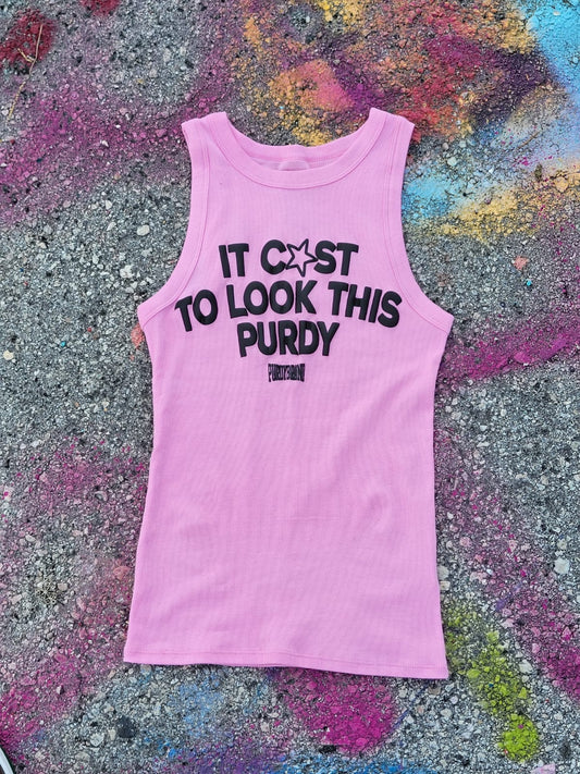 COST TO LOOK PURDY (PINK TANK)