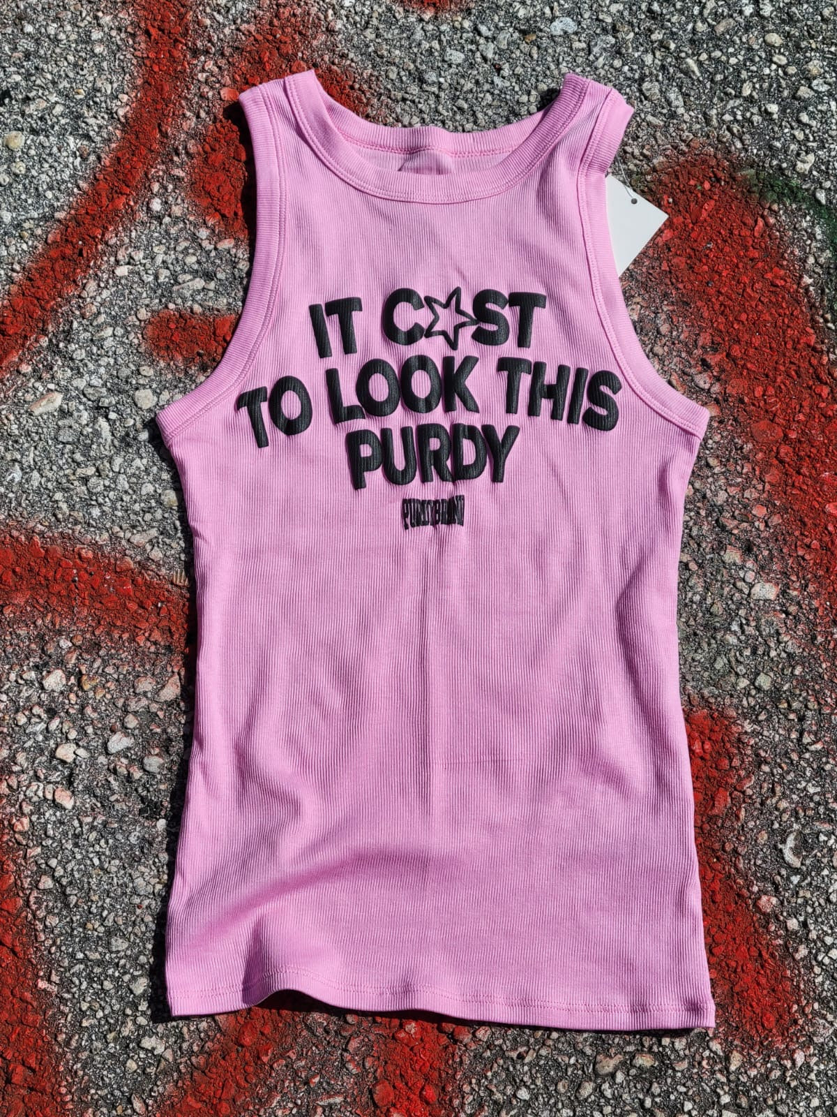 COST TO LOOK PURDY (PINK TANK)