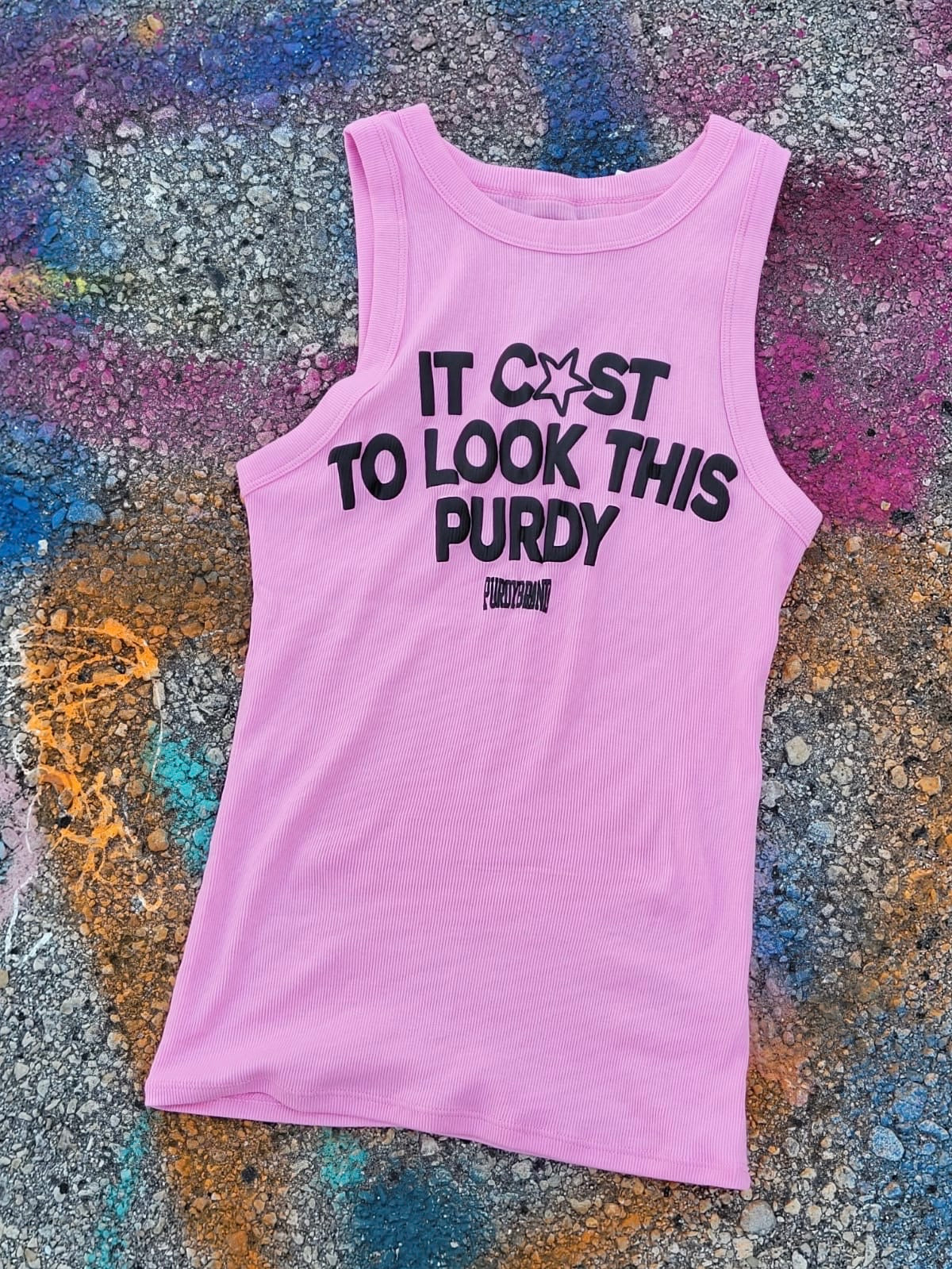 COST TO LOOK PURDY (PINK TANK)